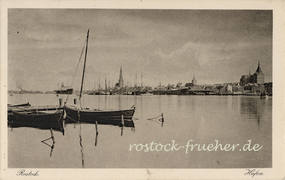 Hafen. 1935 gelaufen